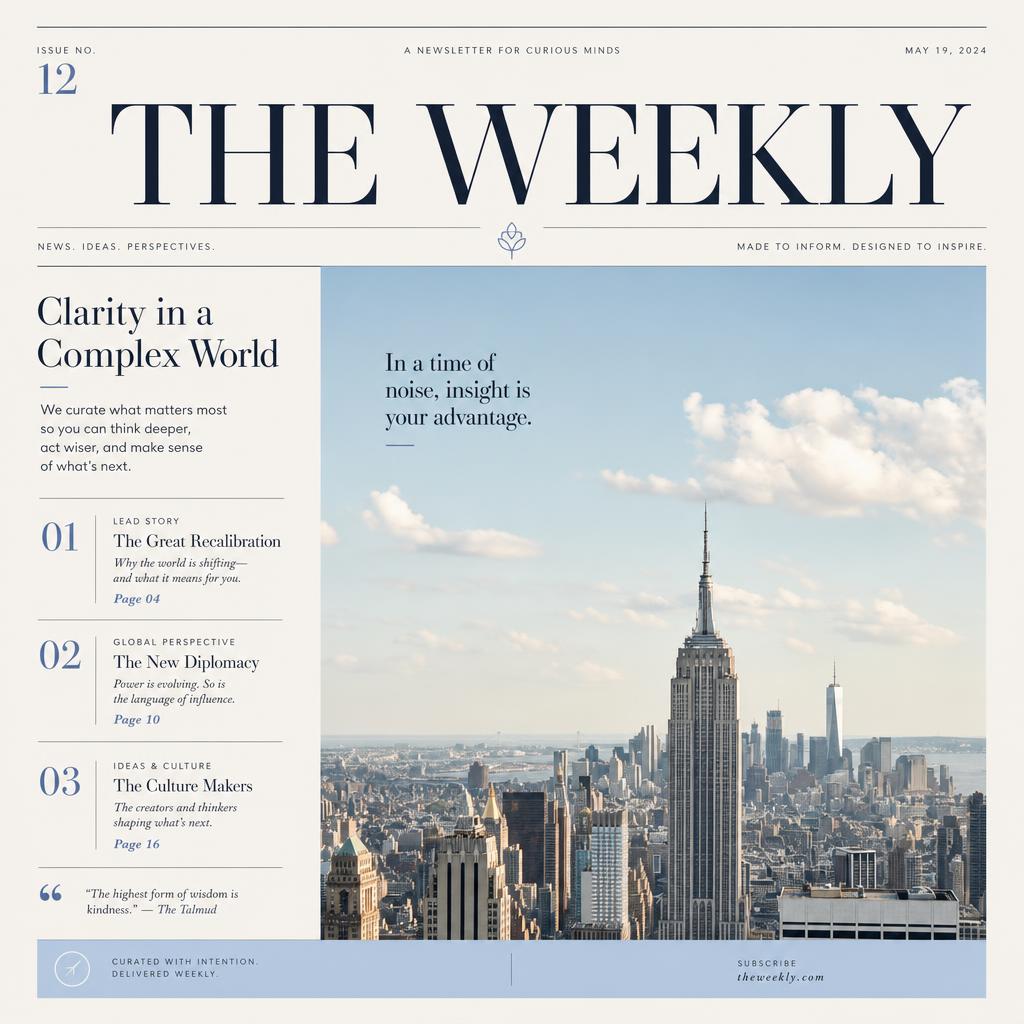 Weekly digest — 12 personalized variants
